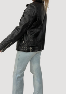Black Gila Leather Jacket